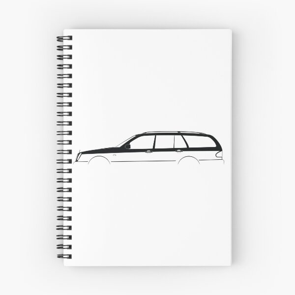 Item preview, E-Class Estate (S210) (Black) designed and sold by Car Silhouettes.