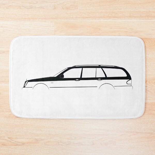 Item preview, E-Class Estate (S210) (Black) designed and sold by Car Silhouettes.