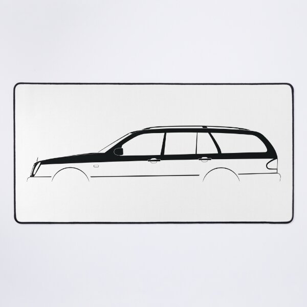 Item preview, E-Class Estate (S210) (Black) designed and sold by Car Silhouettes.