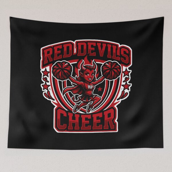 Item preview, Red Devil Cheerleading 2026 designed and sold by WildHeartsStore.