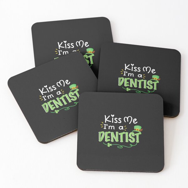 Item preview, Kiss Me I'm A Dentist St Patrick's Day Fun designed and sold by 7ejeknjd.