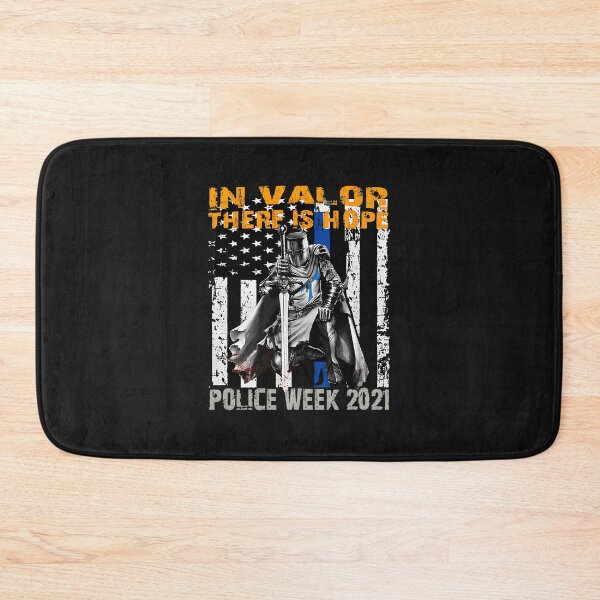 Item preview, Knight Valor Hope Police Week 2021 Distressed Flag designed and sold by oq0rsggc.