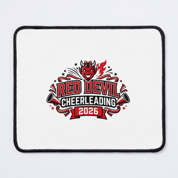 Item preview, Red Devil Cheerleading 2026 designed and sold by WildHeartsStore.