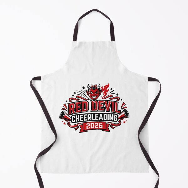 Item preview, Red Devil Cheerleading 2026 designed and sold by WildHeartsStore.
