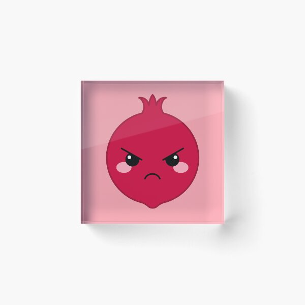Item preview, Grumpy Angry Pomegranate  designed and sold by SlimyFish.