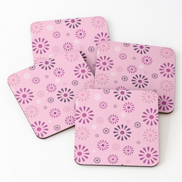 Item preview, Pink Retro Floral Seamless Pattern Background designed and sold by prapapon.