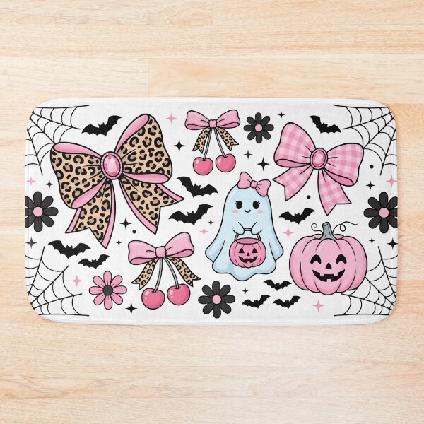 Item preview, Coquette Pink Halloween Bows & Ghost designed and sold by larbimalki.