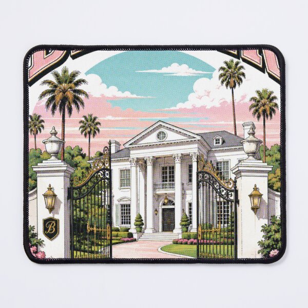 Item preview, Vintage Bel Air California Mansion designed and sold by NzrProcreate.