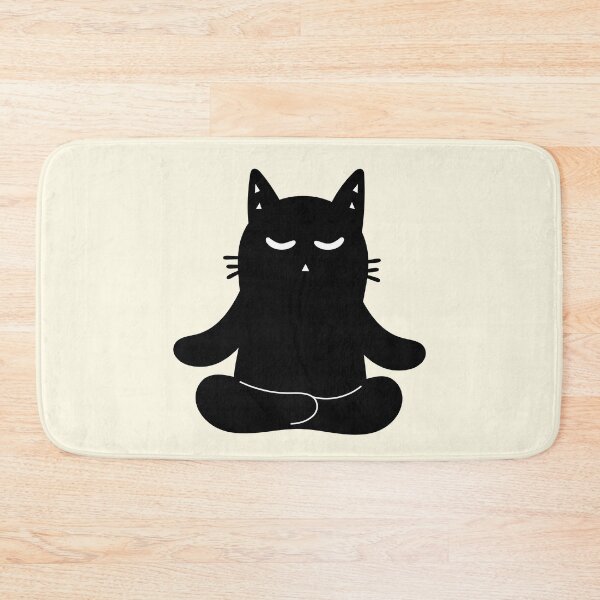 Item preview, Yoga - Zen Meow designed and sold by DibujandoPorfa.