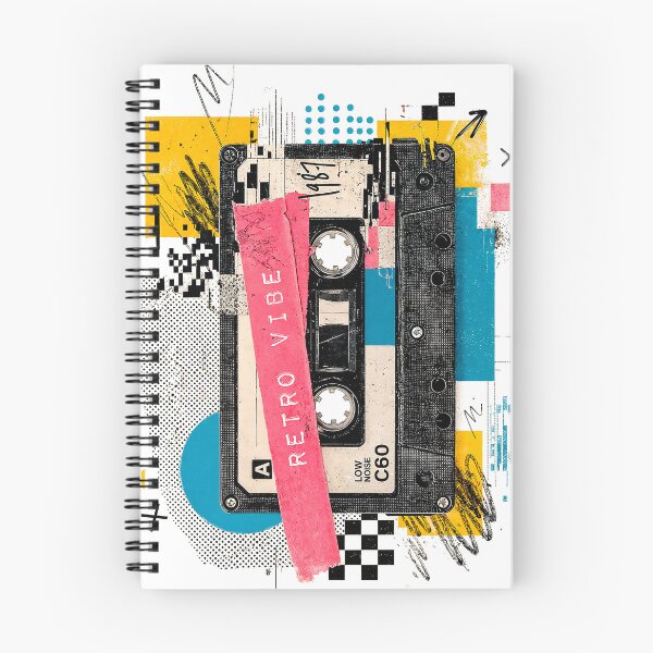 Item preview, Risograph Cassette Tape Mixed Media Collage  designed and sold by H Jonas.