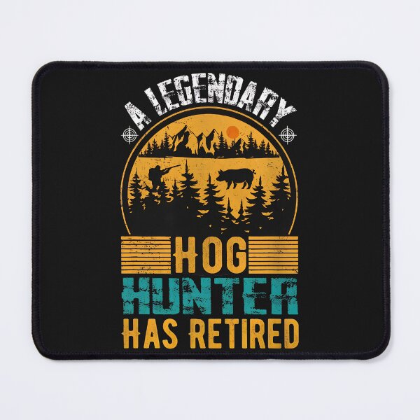 Item preview, Legendary Hog Hunter Has Retired Vintage Design designed and sold by oq0rsggc.