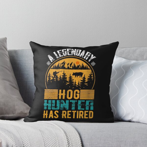 Item preview, Legendary Hog Hunter Has Retired Vintage Design designed and sold by oq0rsggc.
