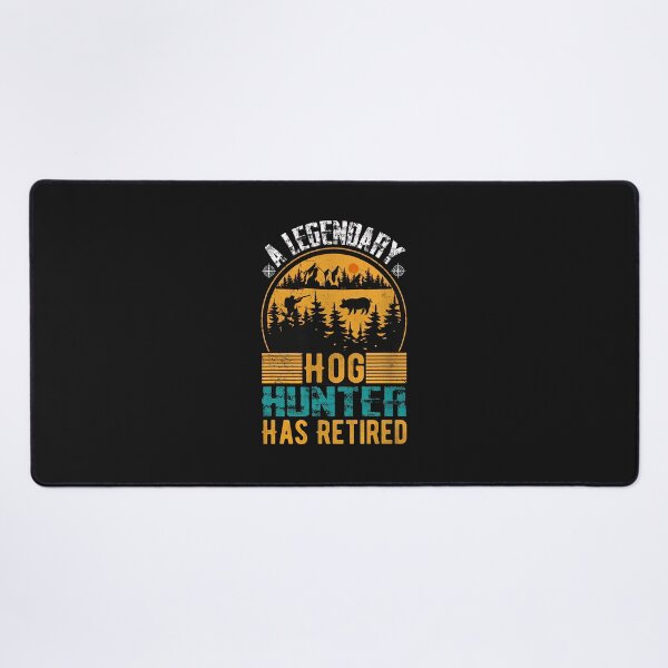 Item preview, Legendary Hog Hunter Has Retired Vintage Design designed and sold by oq0rsggc.
