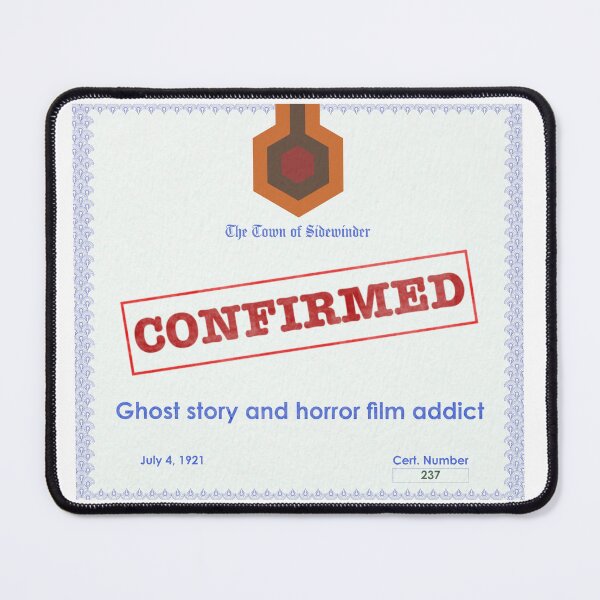 Item preview, Ghost Story and Horror Film Addict designed and sold by Talking Threads.