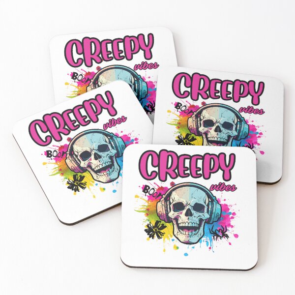 Item preview, Retro halloween scary skeleton t-shirt  designed and sold by She - artist creations .
