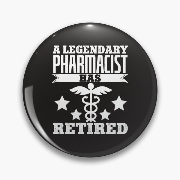 Item preview, Legendary Pharmacist Retired Caduceus Stars Medical designed and sold by j5ceetdjr9bp.