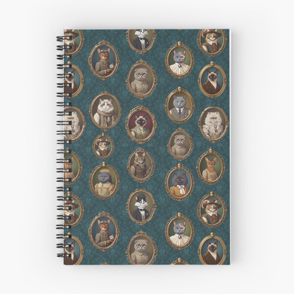 Item preview, Victorian Aristocat Portrait Gallery Damask Pattern designed and sold by ArtivoNest.