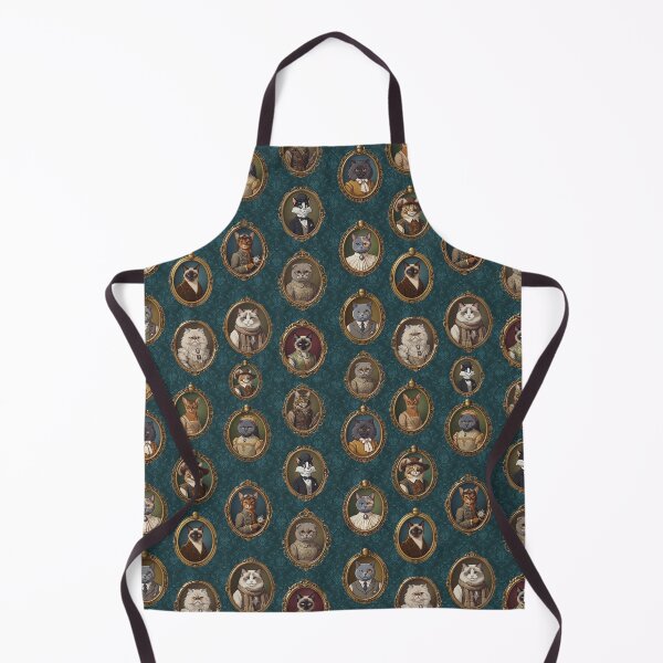 Item preview, Victorian Aristocat Portrait Gallery Damask Pattern designed and sold by ArtivoNest.