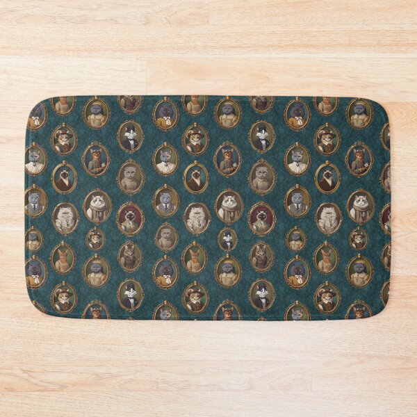 Item preview, Victorian Aristocat Portrait Gallery Damask Pattern designed and sold by ArtivoNest.