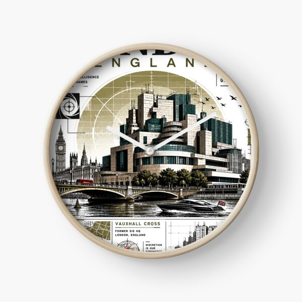 Item preview, Vintage London Thames River Architecture designed and sold by NzrProcreate.