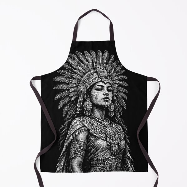 Item preview, Aztec Warrior Queen Feathered Headdress designed and sold by Victor Shadehorn.