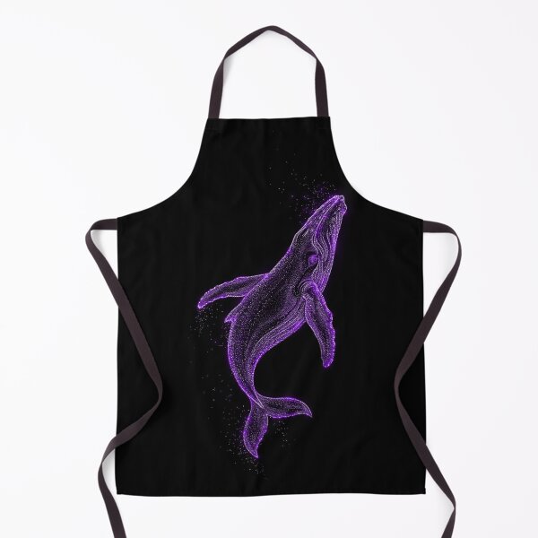 Item preview, Neon Purple Whale Ocean Spirit designed and sold by Exodoi.