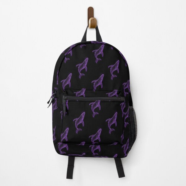 Item preview, Neon Purple Whale Ocean Spirit designed and sold by Exodoi.