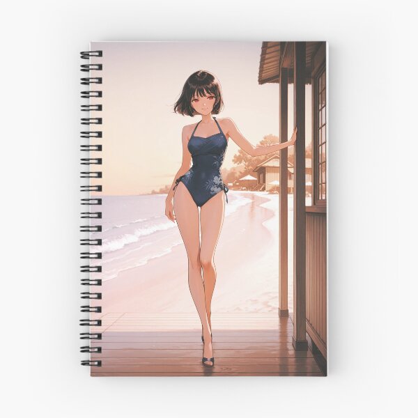 Item preview, MOGA BEACH – Retro Seaside Modern Girl designed and sold by SEIMEI2025.
