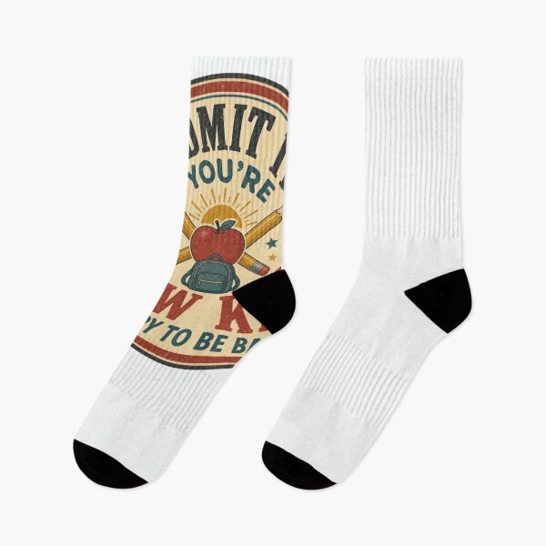 Item preview, Admit It You're Low Key Happy To Be Back School designed and sold by snowry.