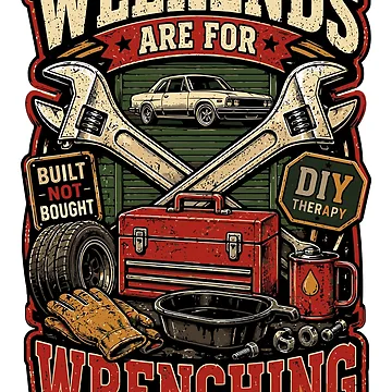 Artwork thumbnail, Weekends Are For Wrenching by RAS-77