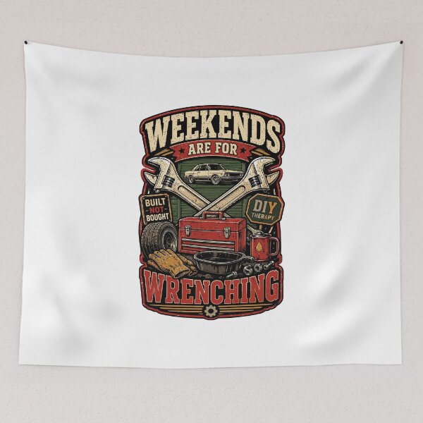Item preview, Weekends Are For Wrenching designed and sold by RAS-77.