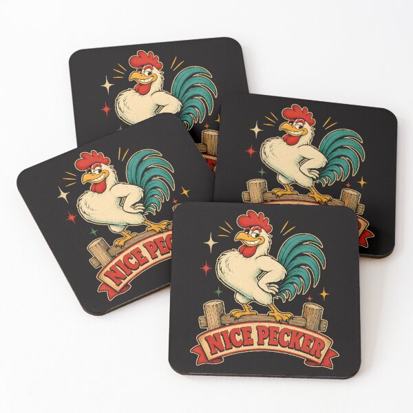 Item preview, Nice Pecker Rooster Humor designed and sold by Victor Shadehorn.