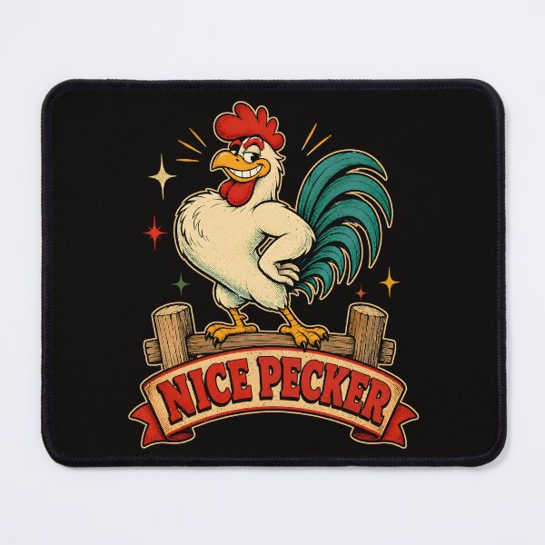 Item preview, Nice Pecker Rooster Humor designed and sold by Victor Shadehorn.