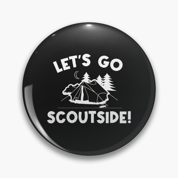 Item preview, Lets Go Scoutside Camping Night Adventure Nature Graphic designed and sold by 7ejeknjd.
