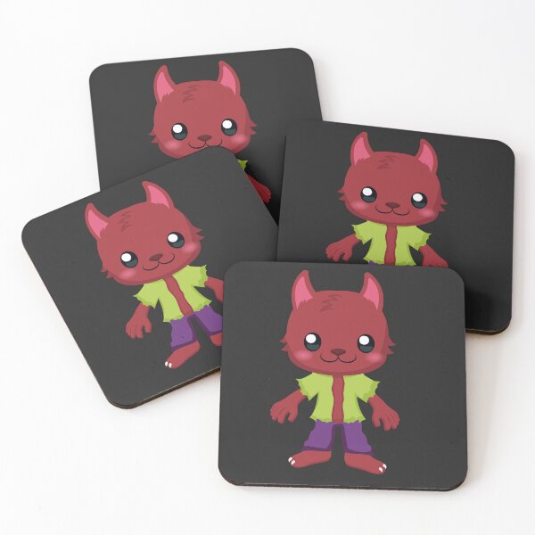 Item preview, Cute Kawaii Werewolf Halloween Spooky Monster designed and sold by NotasCreativa.