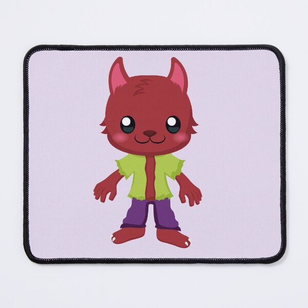 Item preview, Cute Kawaii Werewolf Halloween Spooky Monster designed and sold by NotasCreativa.