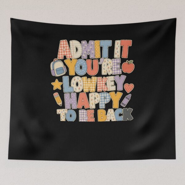 Item preview, Admit It You're Lowkey Happy To Be Back designed and sold by snowry.