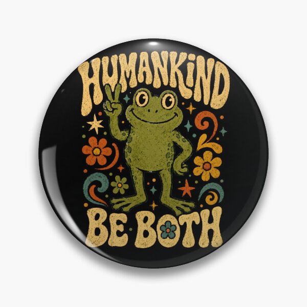 Item preview, Humankind Be Both Funny Frog Philosophy designed and sold by Victor Shadehorn.