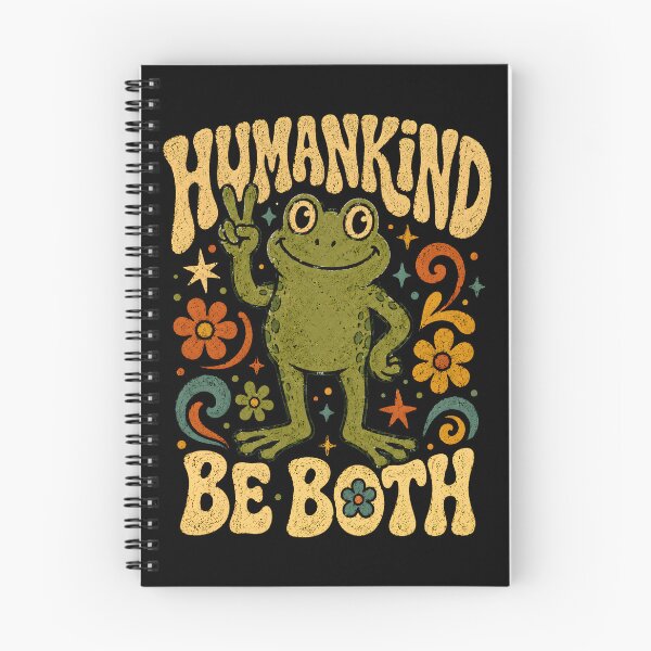 Item preview, Humankind Be Both Funny Frog Philosophy designed and sold by Victor Shadehorn.
