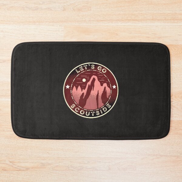 Item preview, Let's Go Scoutside Mountain Vintage Emblem designed and sold by j5ceetdjr9bp.