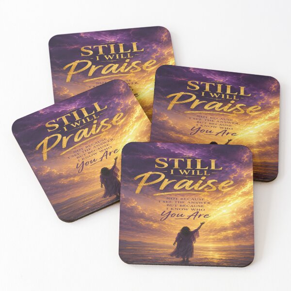 Item preview, Evidence of Grace - Still I Will Praise Christian Design designed and sold by EvidenceOfGrace.