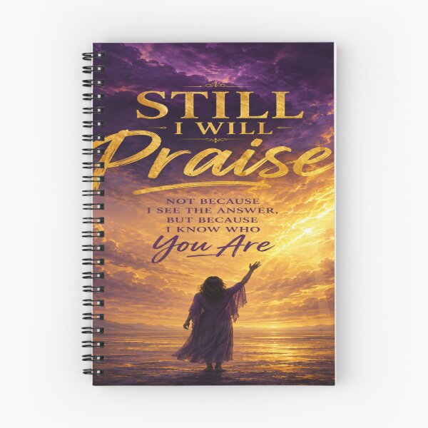 Item preview, Evidence of Grace - Still I Will Praise Christian Design designed and sold by EvidenceOfGrace.