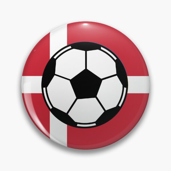 Item preview, Denmark Danish Football World Cup Team Colors Sticker T-Shirt designed and sold by Rolographics1.