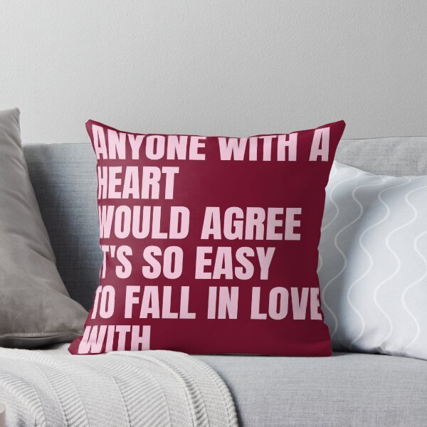 Item preview, Anyone With a Heart Would Agree - Olivia Dean So Easy Song Lyrics designed and sold by Aesthetic Crew.