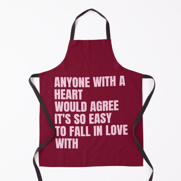 Item preview, Anyone With a Heart Would Agree - Olivia Dean So Easy Song Lyrics designed and sold by Aesthetic Crew.