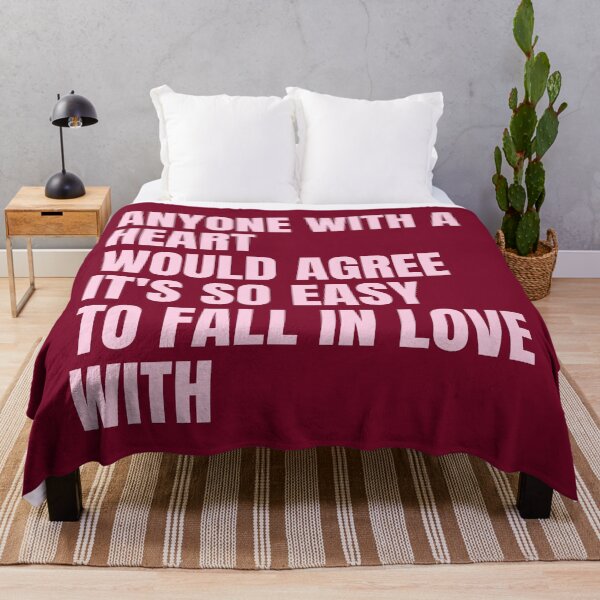 Item preview, Anyone With a Heart Would Agree - Olivia Dean So Easy Song Lyrics designed and sold by Aesthetic Crew.