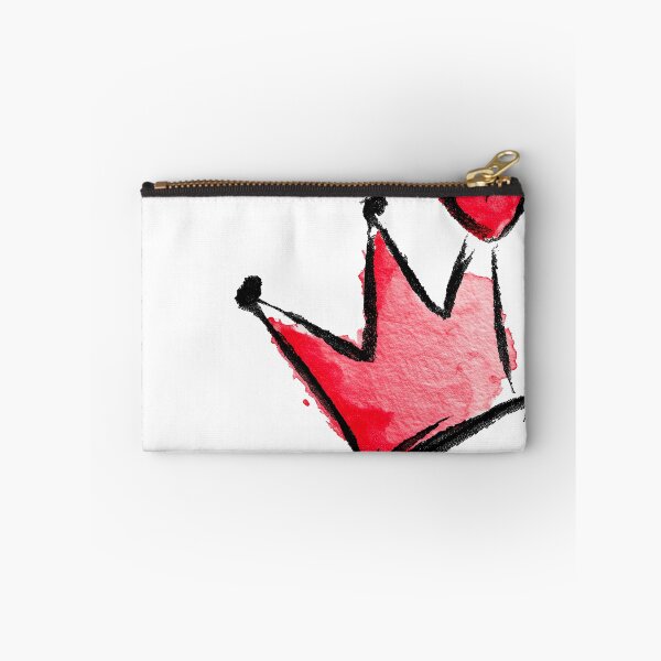 Item preview, Red Watercolor Crown with Cute Heart Art designed and sold by colorful-white.