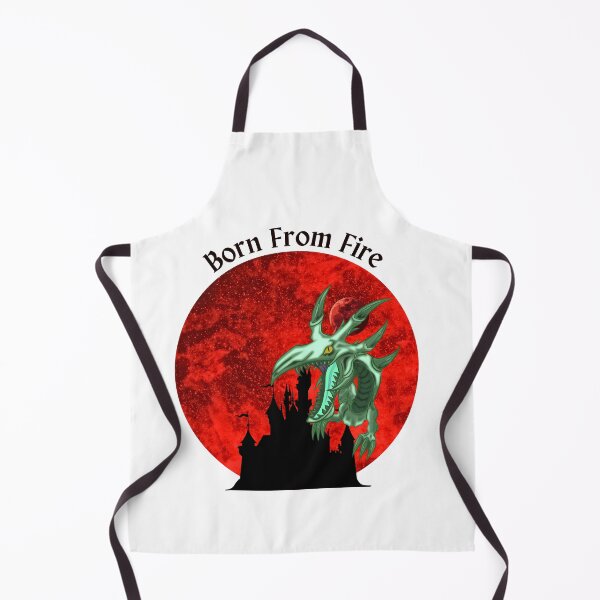 Item preview, Born From Fire – Fire Dragon Dark Fantasy designed and sold by memink.