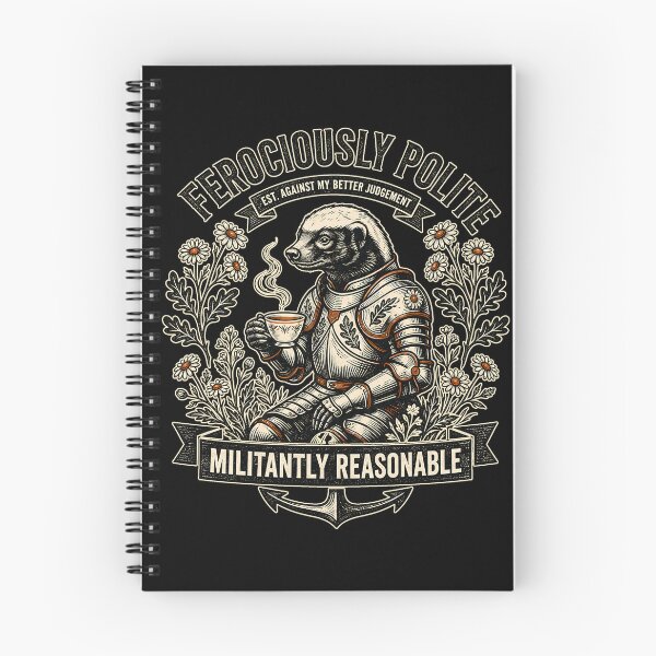 Item preview, Ferociously Polite Honey Badger designed and sold by Felipe-barg.