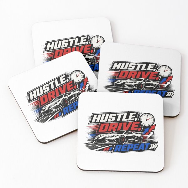 Item preview, Hustle Drive Repeat  designed and sold by RAS-77.